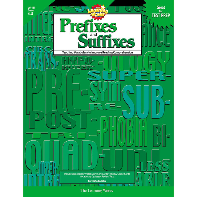 CREATIVE TEACHING PRESS Creative Teaching Press® Prefixes and Suffixes Book