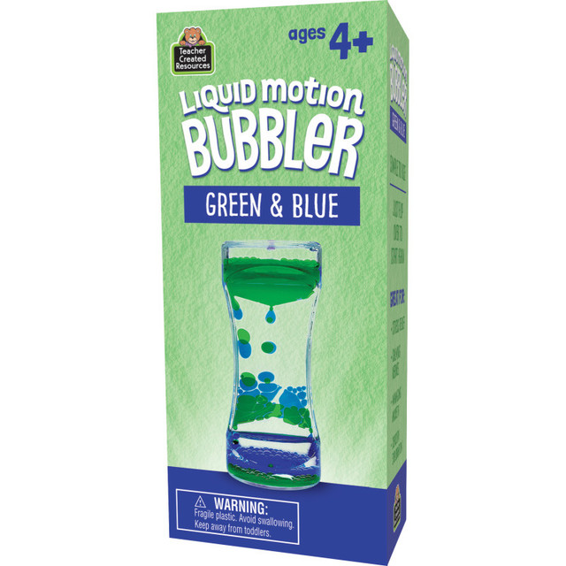 TEACHER CREATED RESOURCES Teacher Created Resources® Green & Blue Liquid Motion Bubbler