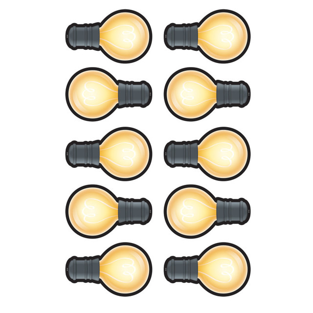 TEACHER CREATED RESOURCES Teacher Created Resources® White Light Bulbs Accents, Pack of 30