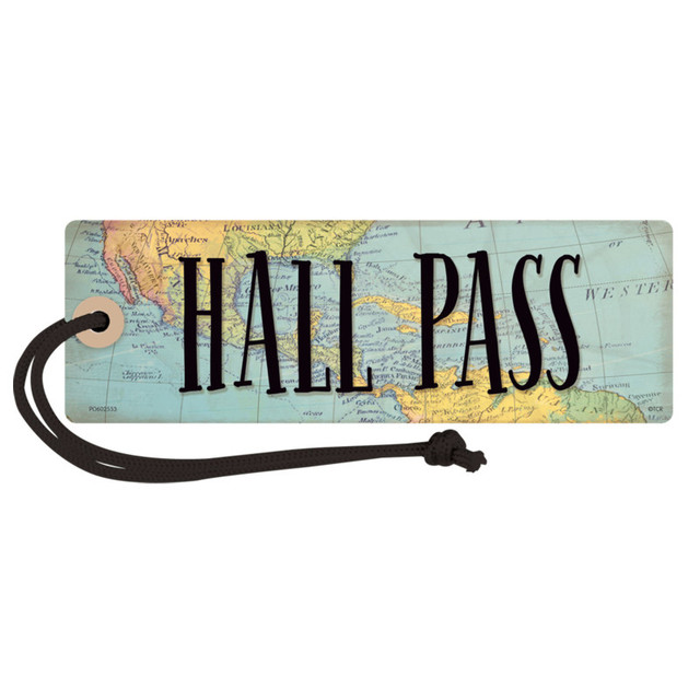 TEACHER CREATED RESOURCES Teacher Created Resources® Travel the Map Magnetic Hall Pass