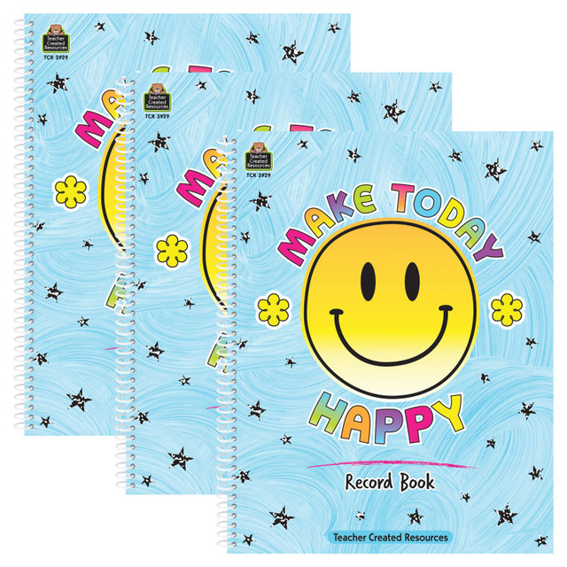 TEACHER CREATED RESOURCES Teacher Created Resources® Brights 4Ever Record Book, Pack of 3