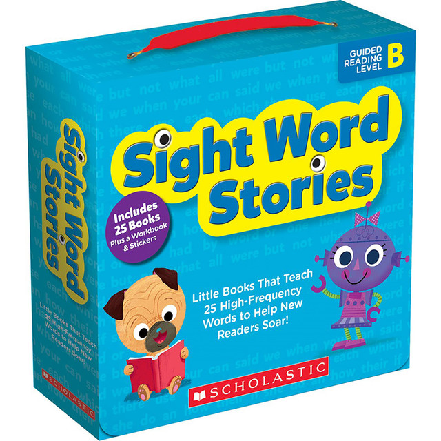 SCHOLASTIC TEACHING RESOURCES Scholastic Teaching Solutions Sight Word Stories: Level B (Parent Pack)