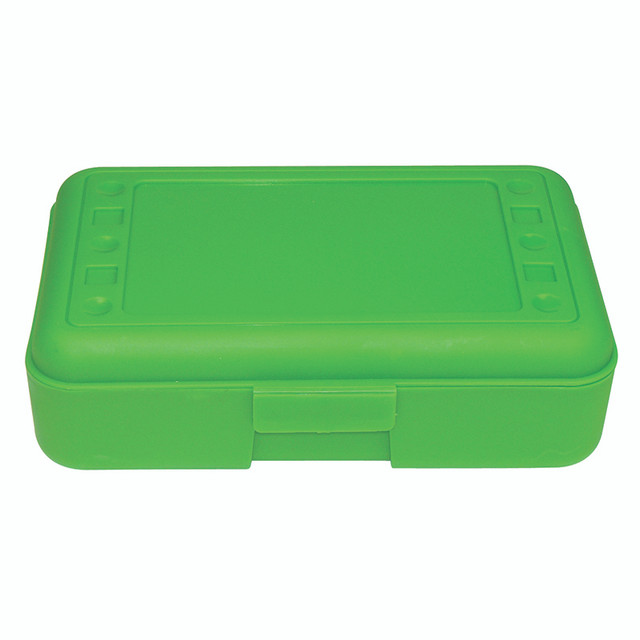 ROMANOFF PRODUCTS Romanoff Pencil Box, Lime Opaque