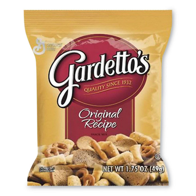 GENERAL MILLS Gardetto’s® 20026 Club Mix, Zesty Original, 1.75 oz Packet, 60/Carton