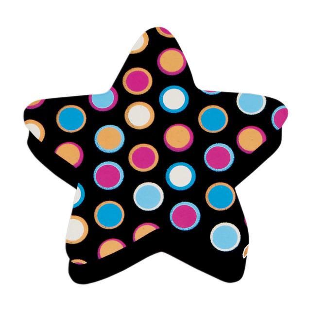 ASHLEY PRODUCTIONS Ashley Productions® Magnetic Whiteboard Eraser, Star Dots
