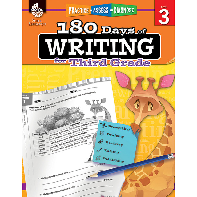 SHELL EDUCATION Shell Education 180 Days of Writing for Third Grade