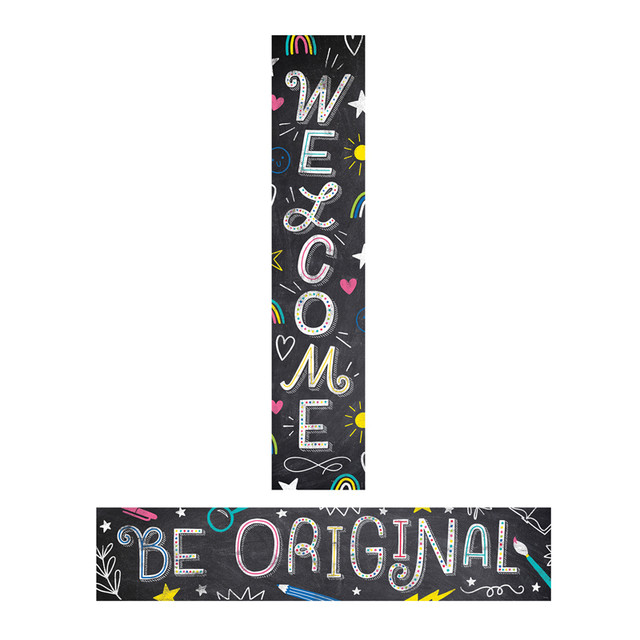 CREATIVE TEACHING PRESS Creative Teaching Press® Chalk It Up! Welcome Banner, 39" x 8"