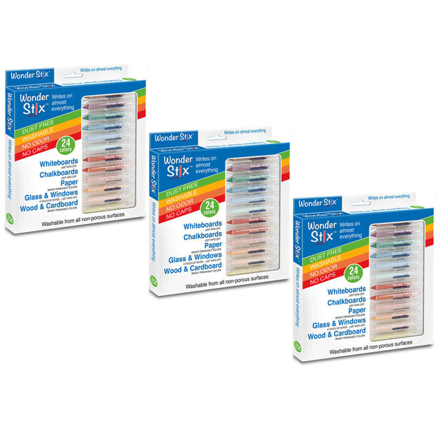 THE PENCIL GRIP Wonder Stix™ Wonder Stix™, 24 Per Pack, 3 Packs