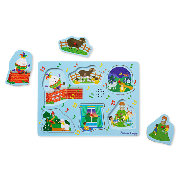 MELISSA & DOUG Melissa & Doug Sing-Along Nursery Rhymes Sound Puzzle