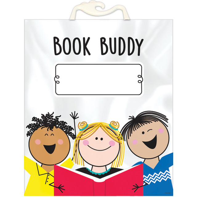 CREATIVE TEACHING PRESS Creative Teaching Press® Stick Kid Friends Book Buddy Bags, Pack of 6