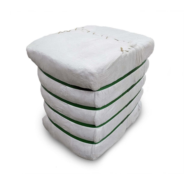 R&R TEXTILE MILLS INC 99008-1000 Pro-Clean Basics T-Shirt Rags, Assorted Sizes, White, 1,000-Lb Pallet R&R TEXTILE MILLS INC 99008-1000 Pro-Clean Basics T-Shirt Rags, Assorted Sizes, White, 1,000-Lb Pallet