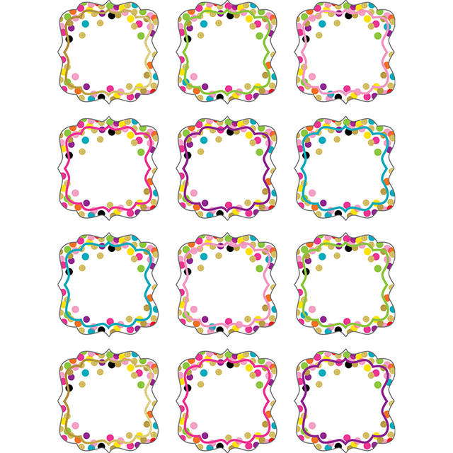 TEACHER CREATED RESOURCES Teacher Created Resources® Confetti Mini Accents