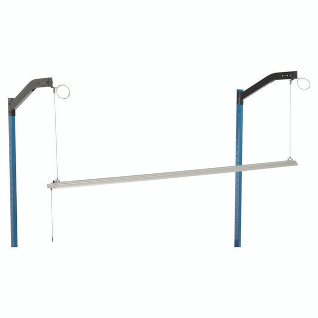 GLOBAL INDUSTRIAL 319405 Workbench LED Light Kit, Aluminum, 72"