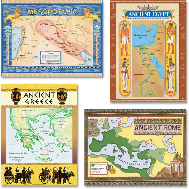TEACHER CREATED RESOURCES Teacher Created Resources® Ancient Civilizations Bulletin Board Set