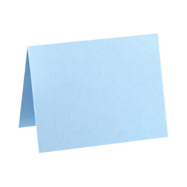 ACTION ENVELOPE EX5010-13-1M LUX Folded Cards, A1, 3 1/2in x 4 7/8in, Baby Blue, Pack Of 1,000