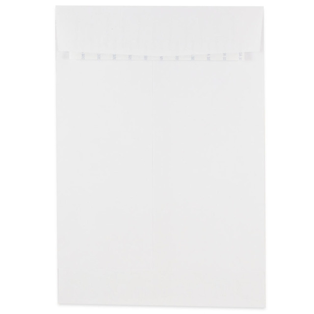 JAM PAPER AND ENVELOPE JAM Paper 356828778  Open-End Envelopes, 6-1/2in x 9-1/2in, Peel & Seal Closure, White, Pack Of 500 Envelopes