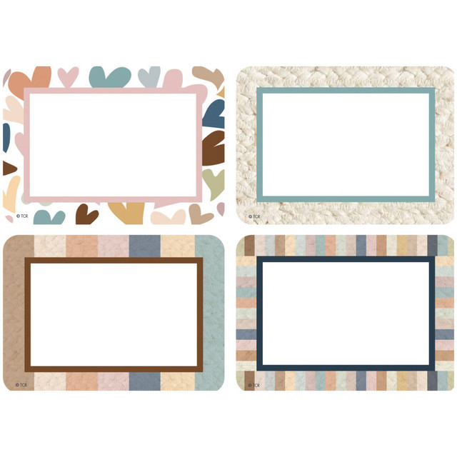 TEACHER CREATED RESOURCES Teacher Created Resources® Everyone is Welcome Name Tags/Labels - Multi-Pack, Pack of 36