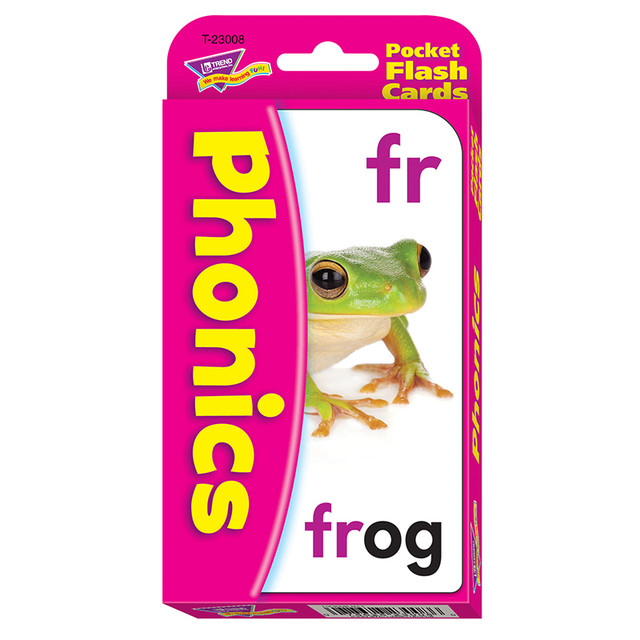 TREND ENTERPRISES INC. TREND Phonics Pocket Flash Cards