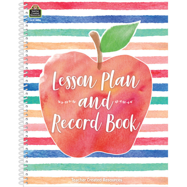 TEACHER CREATED RESOURCES Teacher Created Resources® Watercolor Lesson Plan and Record Book TEACHER CREATED RESOURCES Teacher Created Resources® Watercolor Lesson Plan and Record Book