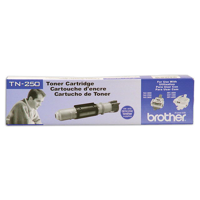 BROTHER INTL CORP Brother TN250  TN-250 Black Toner Cartridge, TN-250BK