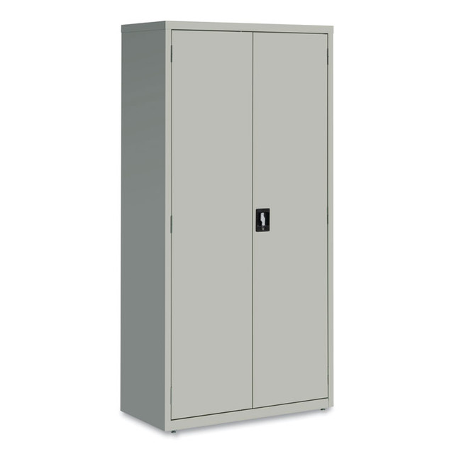 ALERA HCM7218LG Economy Assembled Storage Cabinets, 5 Shelves, 36" x 18" x 72", Light Gray