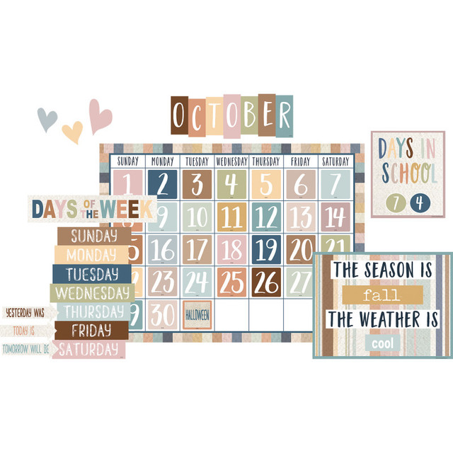 TEACHER CREATED RESOURCES Teacher Created Resources® Everyone is Welcome Calendar Bulletin Board Set