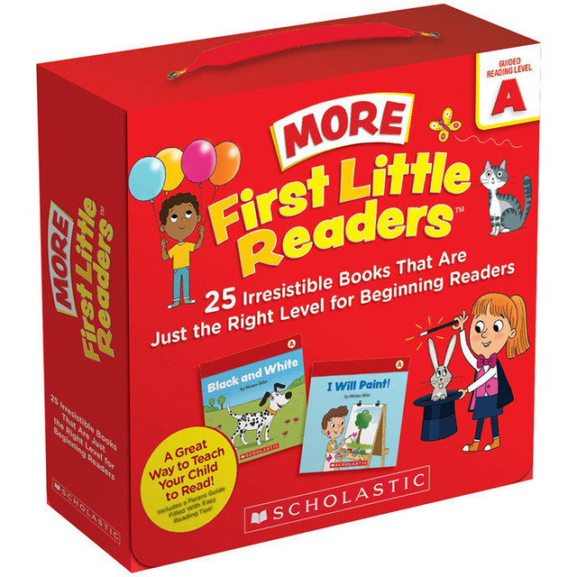 SCHOLASTIC TEACHING RESOURCES Scholastic Teaching Solutions First Little Readers: More Guided Reading Level A Books (Parent Pack)