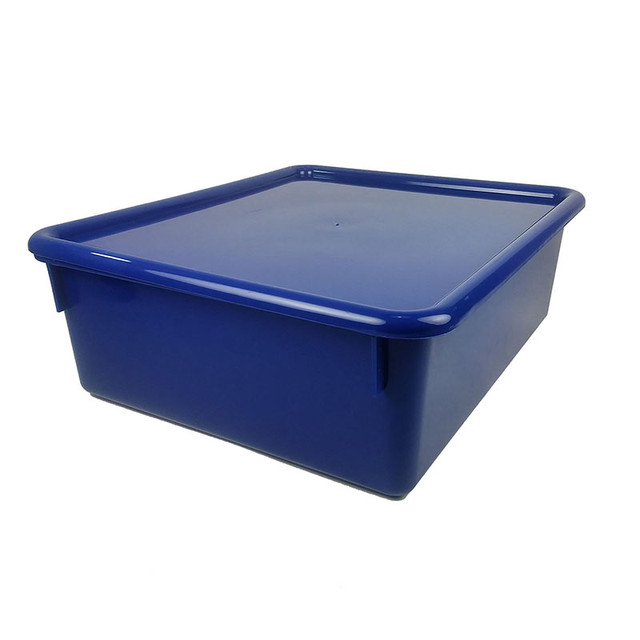 ROMANOFF PRODUCTS Romanoff Double Stowaway® Tray with Lid, Blue