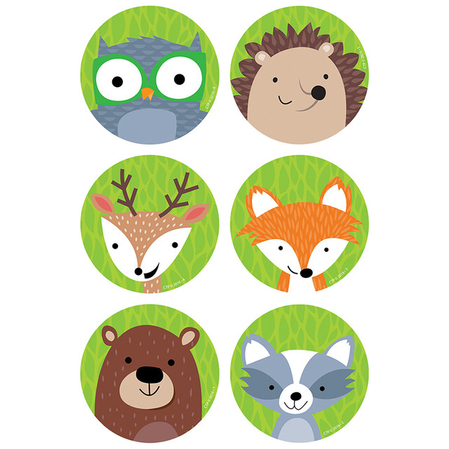 CREATIVE TEACHING PRESS Creative Teaching Press® Woodland Friends 3" Designer Cut-Outs, 36/Pack