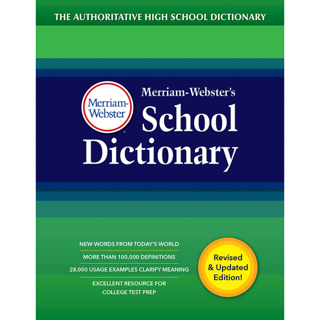 MERRIAM - WEBSTER  INC Merriam-Webster School Dictionary