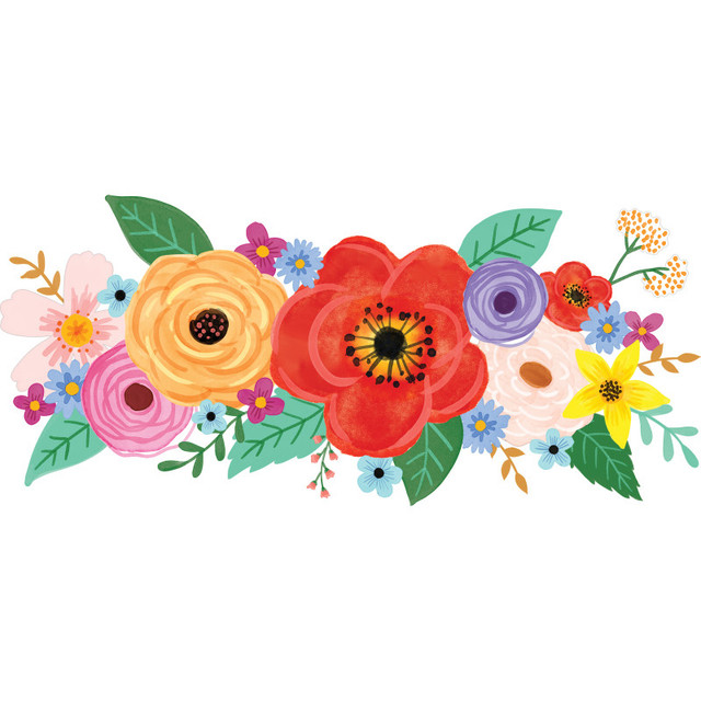 TEACHER CREATED RESOURCES Teacher Created Resources® Wildflowers Bulletin Board Set
