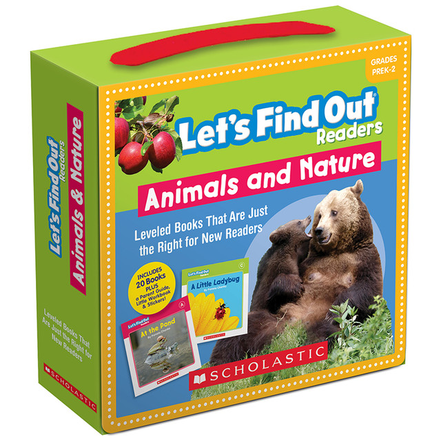 SCHOLASTIC TEACHING RESOURCES Scholastic Teaching Solutions Let's Find Out Readers: Animals & Nature / Guided Reading Levels A-D (Single-Copy Set)
