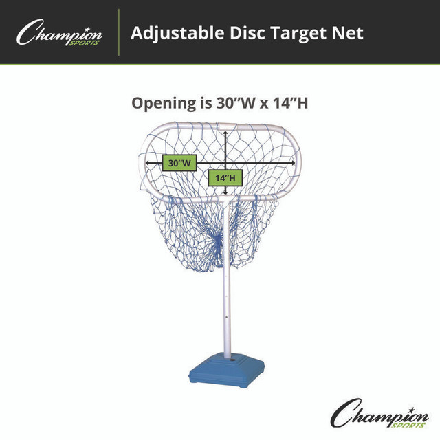 CHAMPION SPORT Sports FSGAME Disc Target Game Net, 30" x 12" x 24" to 36" h