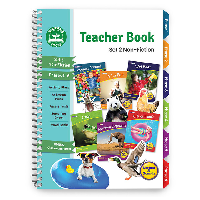 JUNIOR LEARNING Junior Learning® Teacher Book Set 2 Non-Fiction