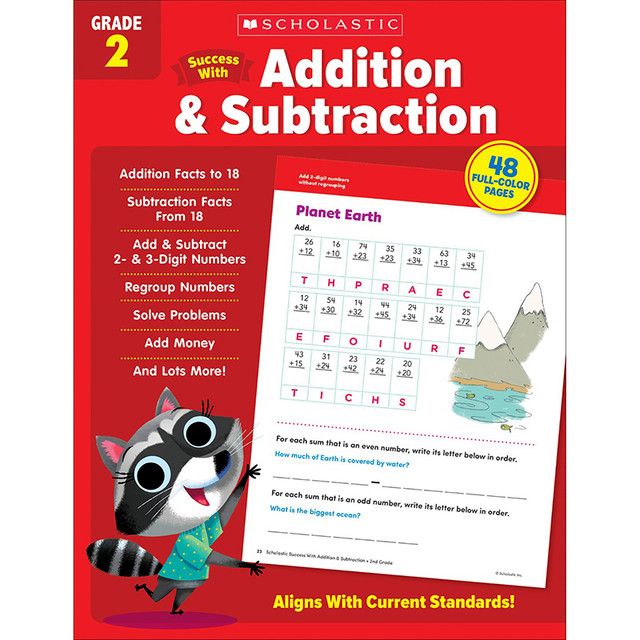 SCHOLASTIC TEACHING RESOURCES Scholastic Teaching Solutions Success With Addition & Subtraction: Grade 2