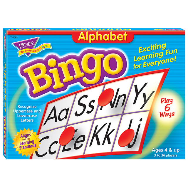 TREND ENTERPRISES INC. TREND Alphabet Bingo Game