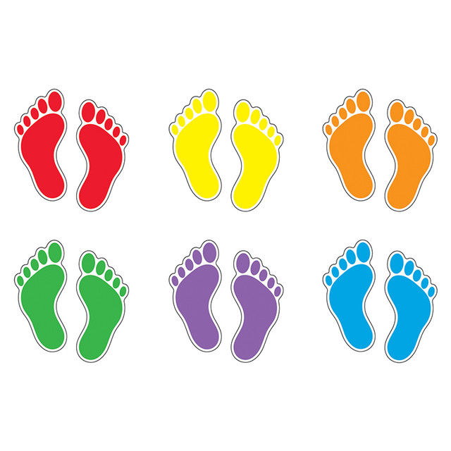 TREND ENTERPRISES INC. TREND Footprints Classic Accents® Variety Pack, 36 ct