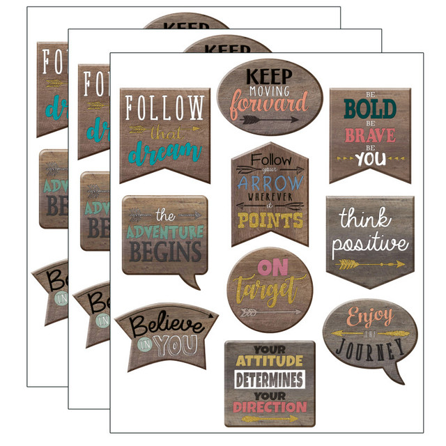 TEACHER CREATED RESOURCES Teacher Created Resources® Home Sweet Classroom Positive Sayings Accents, 30 Per Pack, 3 Packs