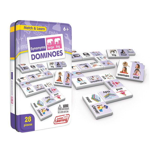 JUNIOR LEARNING Junior Learning® Synonyms Match & Learn Dominoes