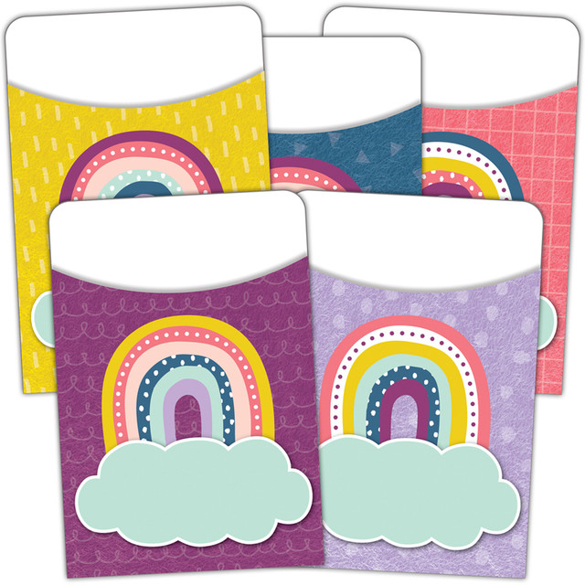 TEACHER CREATED RESOURCES Teacher Created Resources® Oh Happy Day Library Pockets