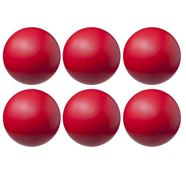 CHAMPION SPORTS Champion Sports High Density Coated 4" Foam Ball, Pack of 6