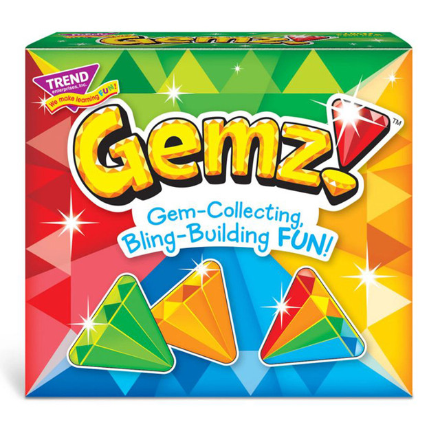 TREND ENTERPRISES INC. TREND Gemz!™ Three Corner™ Card Game