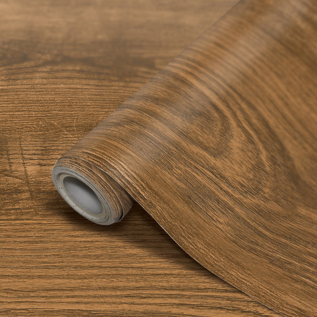 TEACHER CREATED RESOURCES Teacher Created Resources® Peel and Stick Decorative Paper Roll, 17-1/2" x 10 ft, Classic Wood