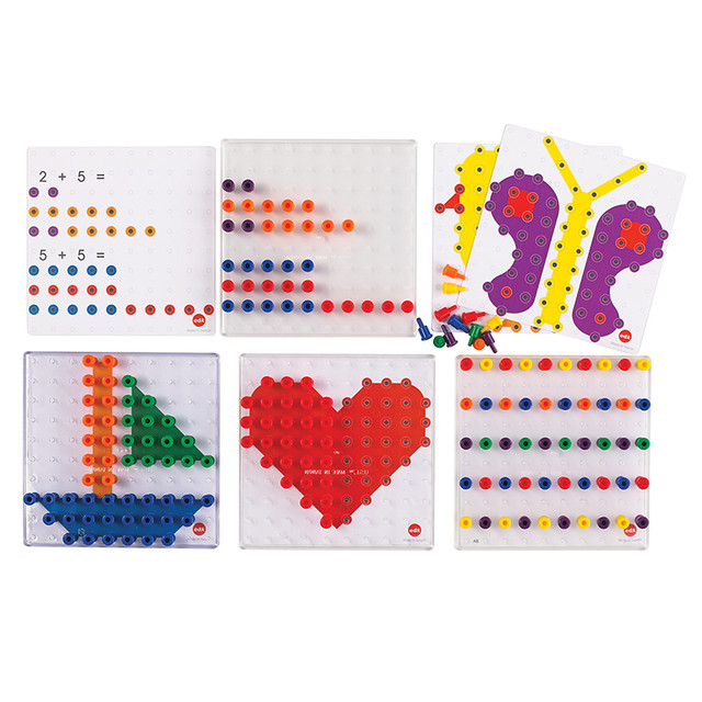 LEARNING ADVANTAGE edxeducation® Small Pegs Activity Set