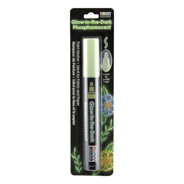 UCHIDA OF AMERICA, CORP Marvy Uchida® Glow In The Dark Green Fabric Marker