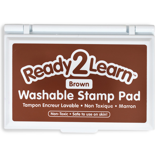 LEARNING ADVANTAGE READY 2 LEARN™ Washable Stamp Pad - Brown