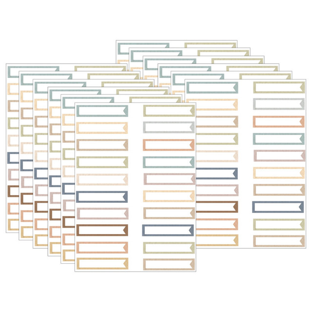 TEACHER CREATED RESOURCES Teacher Created Resources® Everyone is Welcome Labels Planner Stickers, 120 Per Pack, 12 Packs
