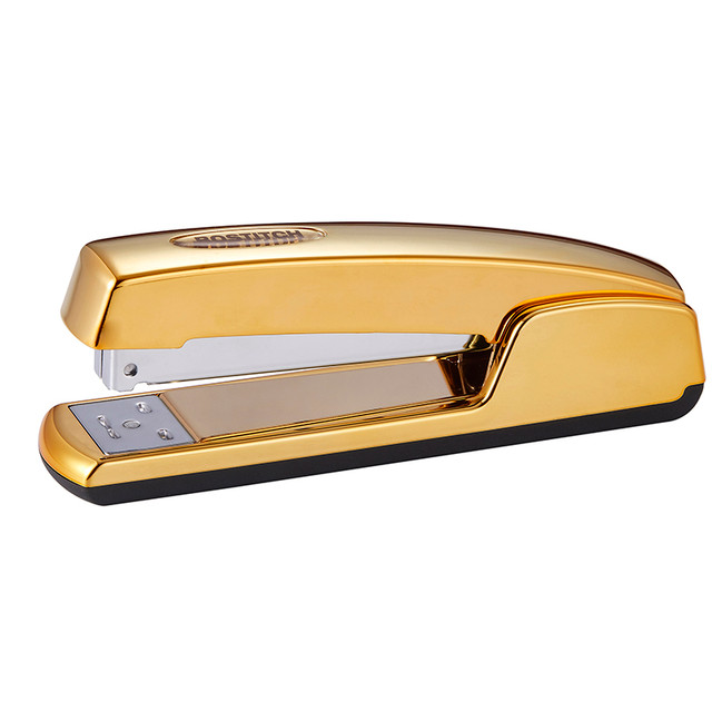 AMAX Bostitch Metallic Gold Stapler, 20 Sheets