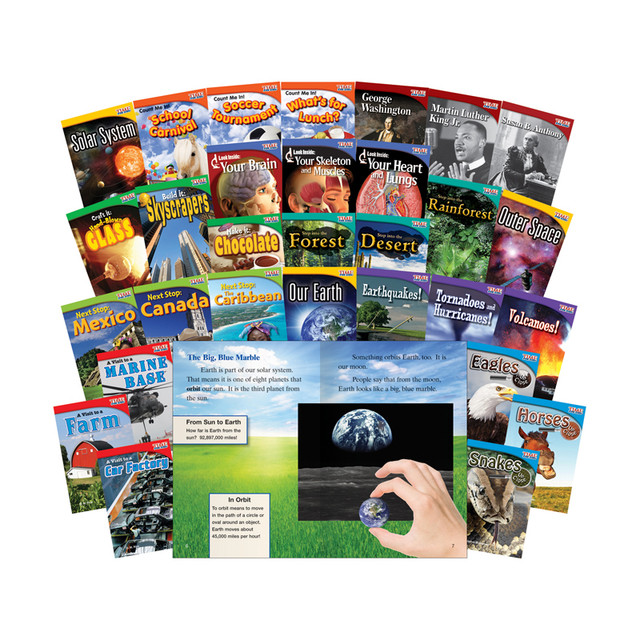 SHELL EDUCATION Shell Education TIME FOR KIDS® Informational Text Grade 2 Readers, 30-Book Set