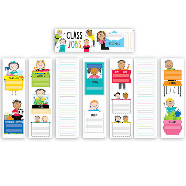 CREATIVE TEACHING PRESS Creative Teaching Press® Stick Kids Class Jobs Mini Bulletin Board Set